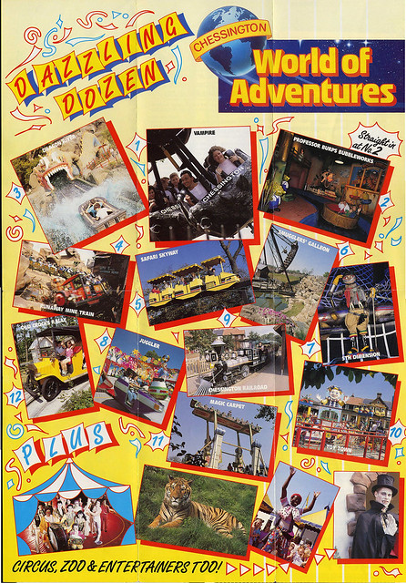 Chessington World of Adventures 1991 leaflet