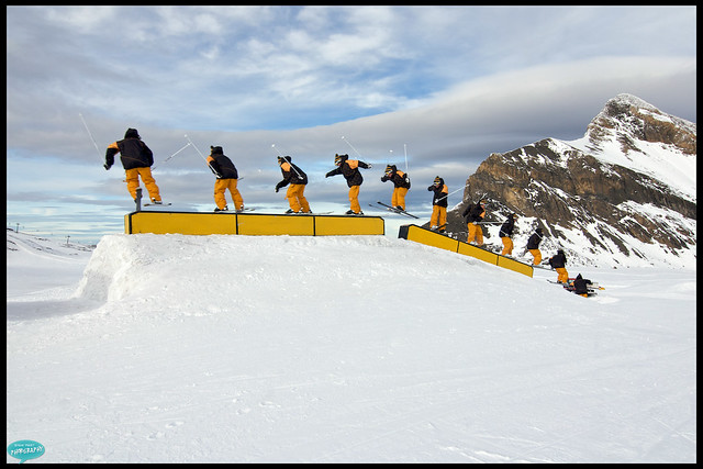 Candide Thovex - Sequence Rail at Les Diablerets