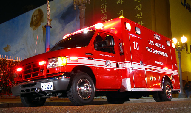 Los Angeles Fire Department Rescue Ambulance 10