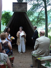 Gwen & Zach's wedding ceremony