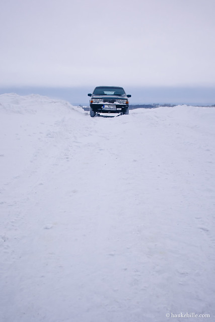 Volvo 760 in Winter