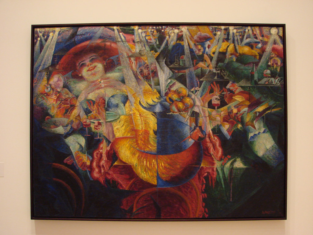 2008-05-10 New York 060 Museum of Modern Art, Umberto Boccioni, The Laugh
