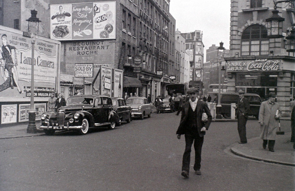 Soho, London, 5 November 1955
