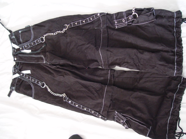 DSC06602 | Men's Tripp White Thread / chains pants. Size s. … | Flickr