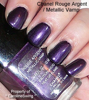 Chanel Metallic Vamp Nail Polish | CarolineSwing | Flickr