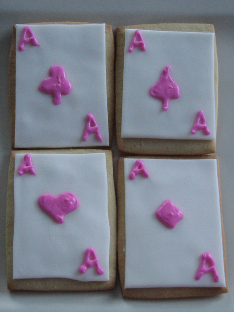 Decorated Sugar Cookies in Pink