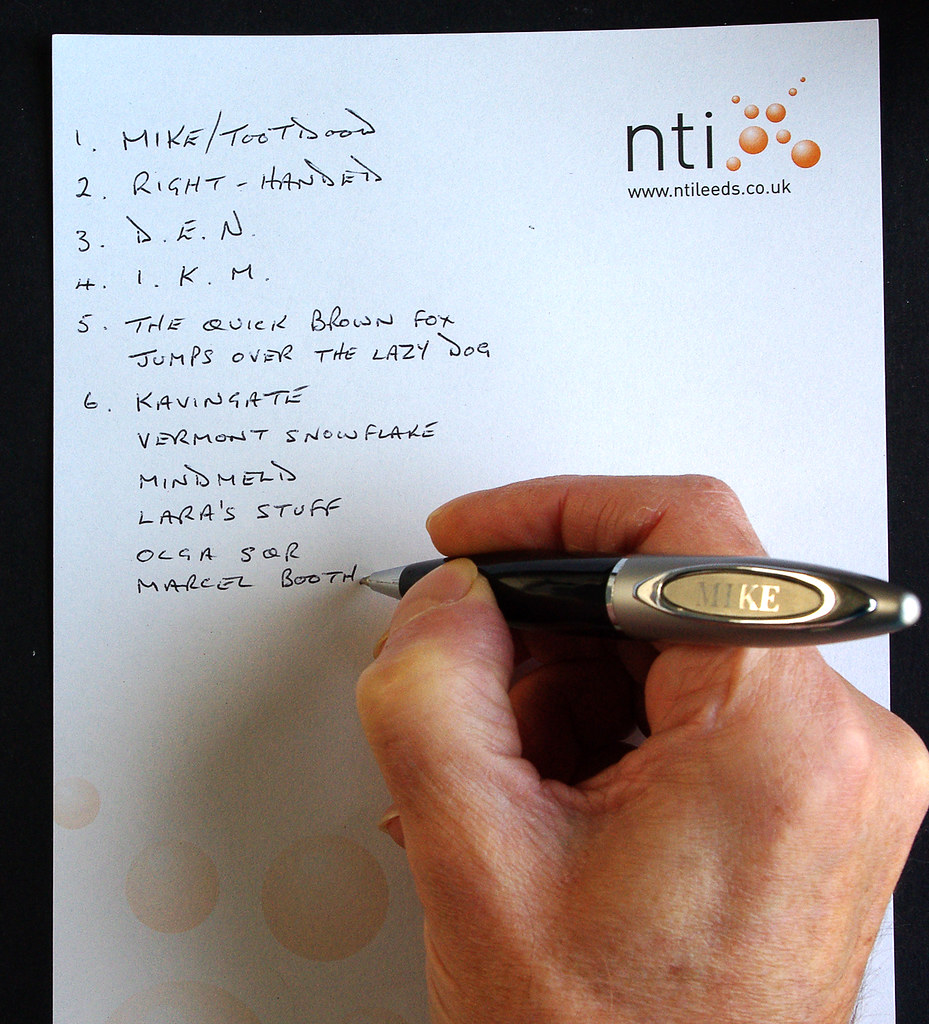 Day64 yr2 Handwriting game | All you have to do is write:- N… | Flickr