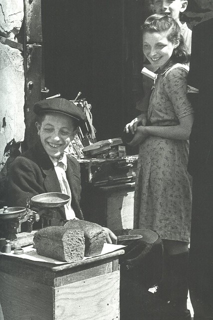 Warsaw Ghetto - teenage boy and girl