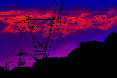 sunset towers powerlines hdr cwd week75 tacwd takeaclasswithdavedave tacwdd cwdrs cwd751 cwdweek75 cwdrs75