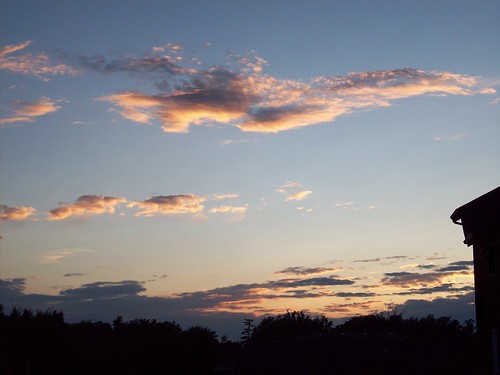 sunset sky sun home clouds scenery springfieldmissouri theozarks rottlady rottladyhome
