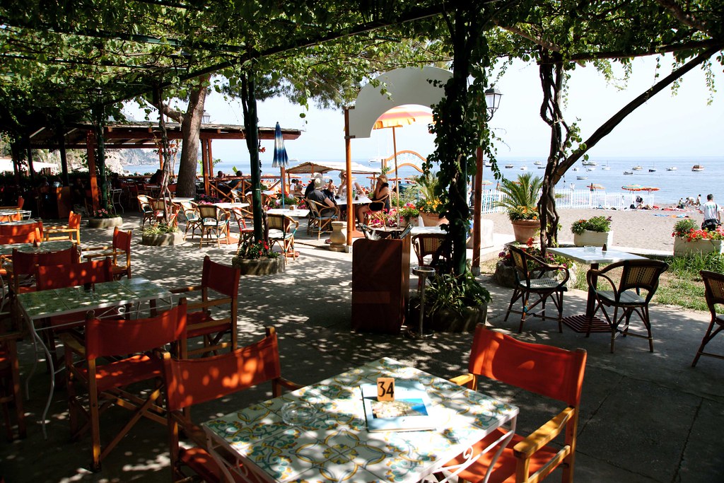 Positano Beach Cafe 2 | Jay Daley | Flickr