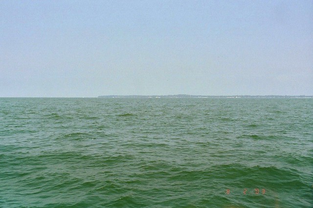 Kelleys Island:  View from the Ferry