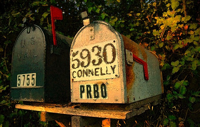 A fascination for the ordinary - mail boxes USA
