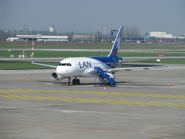 Airbus A318 en SCL