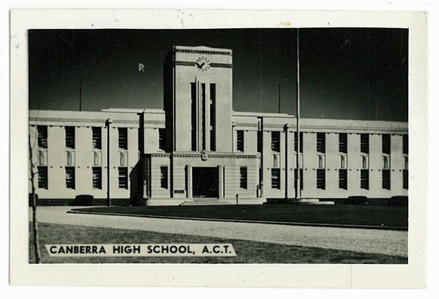 Canberra High School, Ellery Crescent and Childers Street, Acton, ACT [4]
