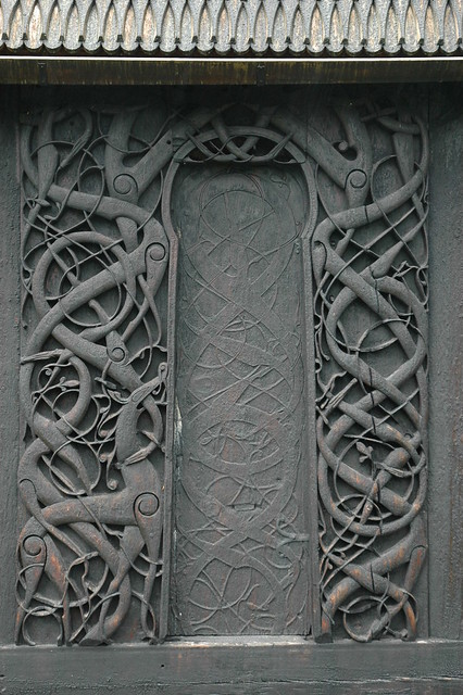 Urnes stavkirke - utvendig portal