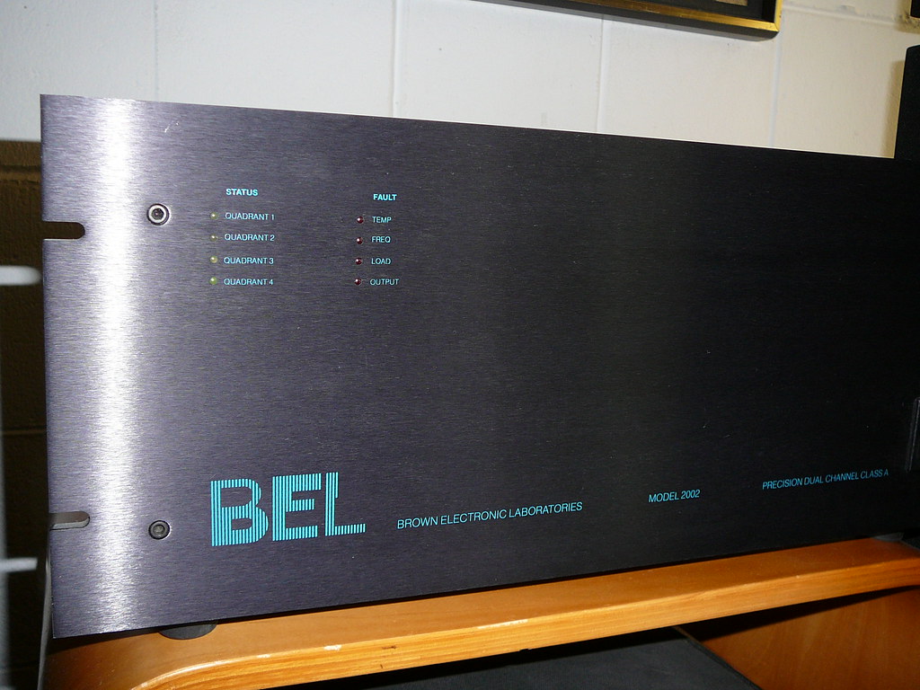 BEL Brown Electronic Labs 2002 amplifier | BEL Brown Electro… | Flickr