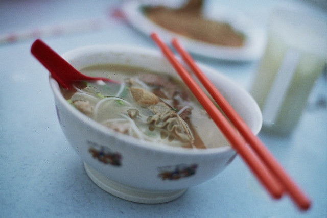 Ipoh : Pork noodles (with innards, of course!)
