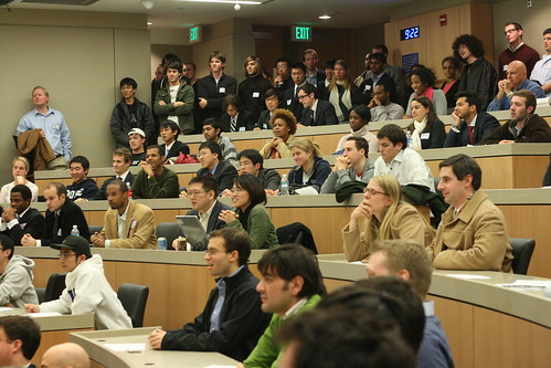 Finals event - Standing room only at the Duke Start-up Challenge Elevator Pitch Competition | by Entrepreneurship at Duke University
