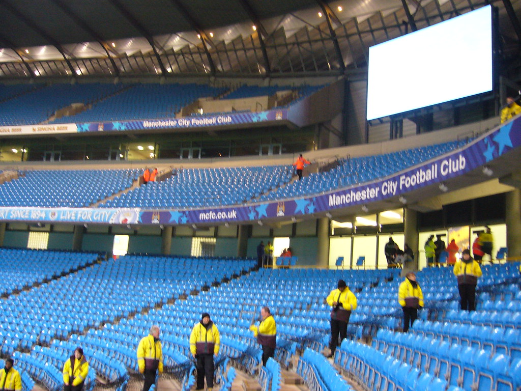 City of Manchester Stadium lors de Manchester City 0-0 PSG… - Flickr