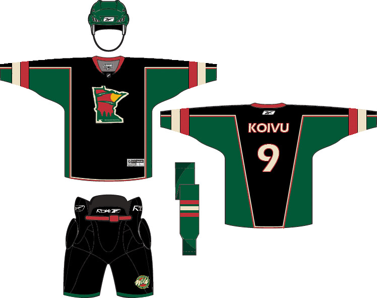 MN Wild 3rd Jersey Concept 08-09 | just 