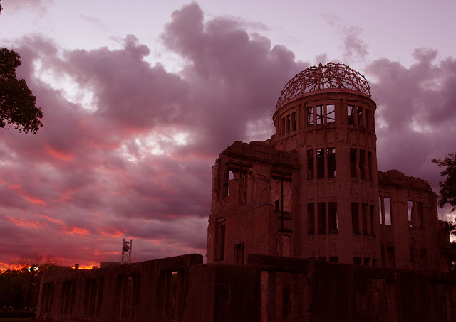 A-Bomb Dome at Sunset ［Worldheritage］