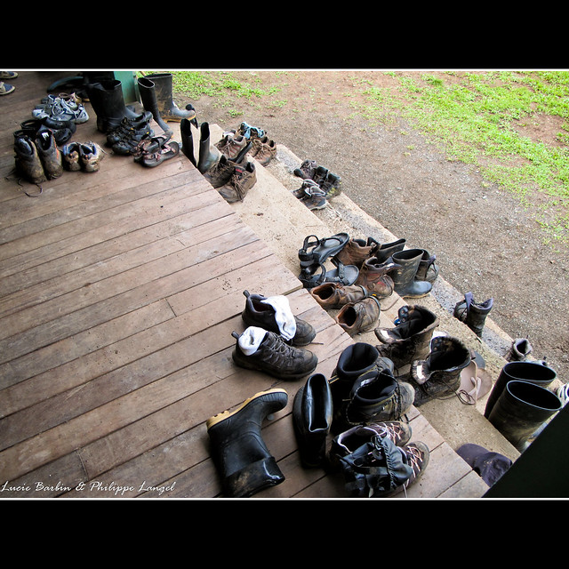 Shoes - La Sirena station- Corcovado National Park - Costa Rica