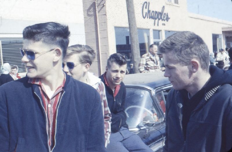 Teenagers in Atikokan Ontario, 1958