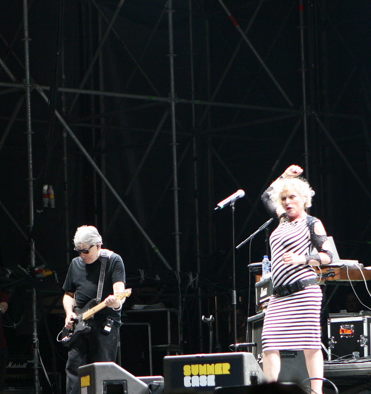 Blondie en el Summercase 08 de Barcelona
