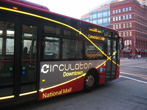Circulator Bus DC Circulator bus | Circulating down 9th Street, NW, Washing… | Flickr
