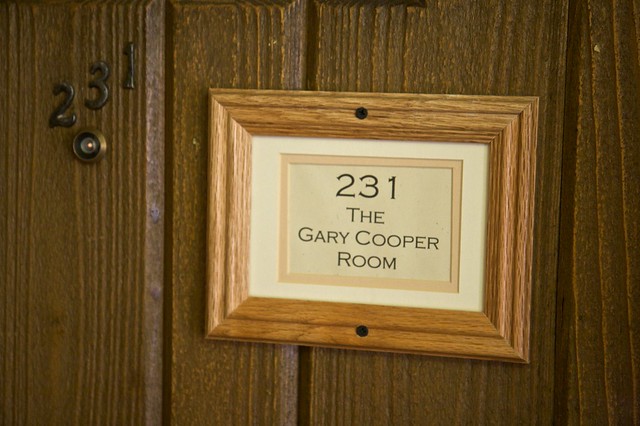The Gary Cooper room