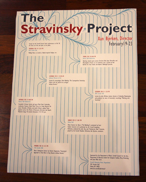 Personal Project Poster Layout Final | project for graphics design class. Poster for concer… | Flickr