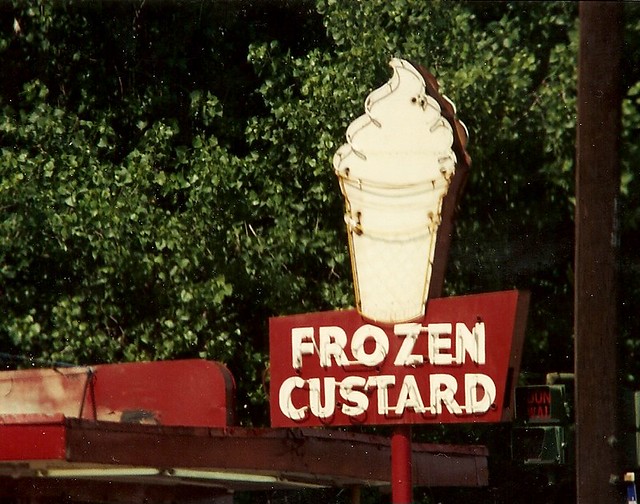 Frozen Custard | Frozen Custard sign, Singleton Blvd ...
