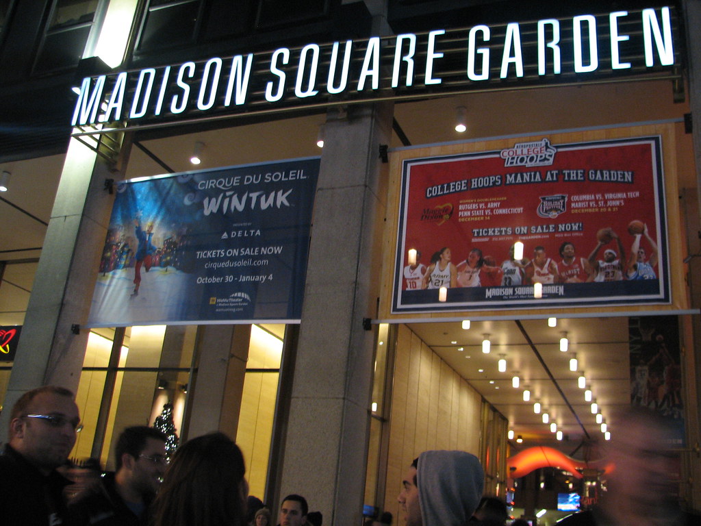 Madison Square Garden Entrance New York City Ny Flickr