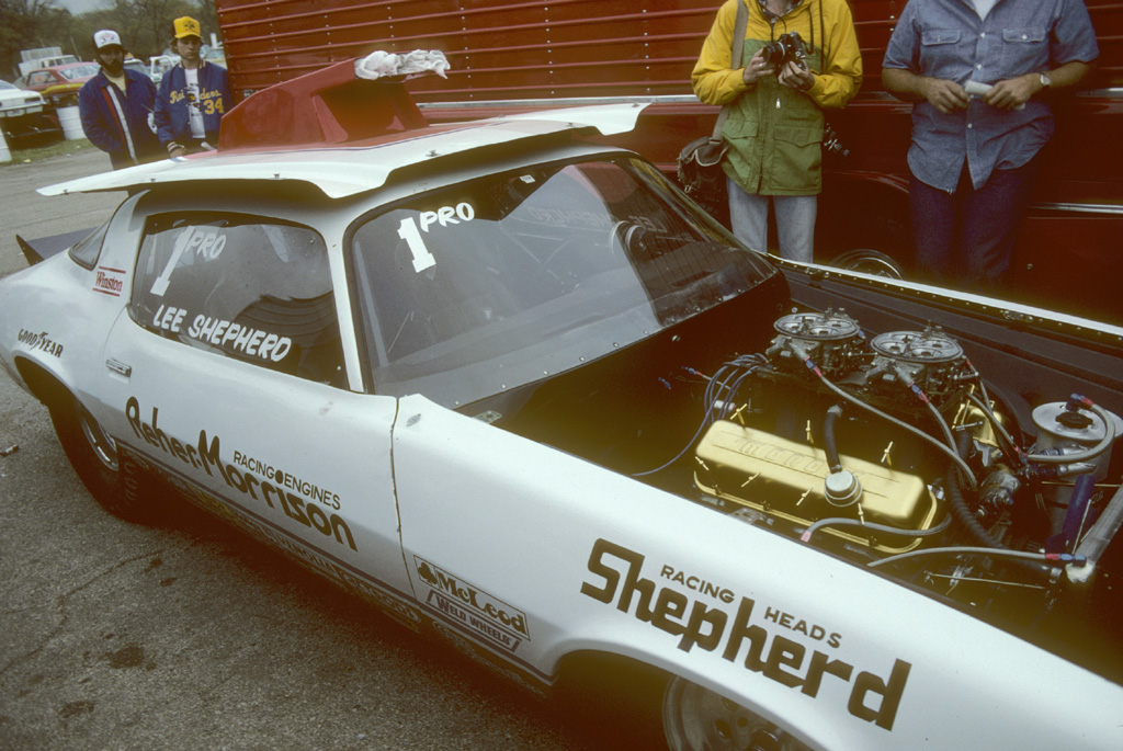Lee Shepherd, 1982 | Four-time NHRA Pro Stock World Champ Le… | Flickr