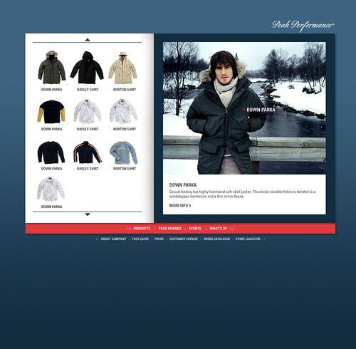 Peak Performance - Mens collection details | by Foreign Communication