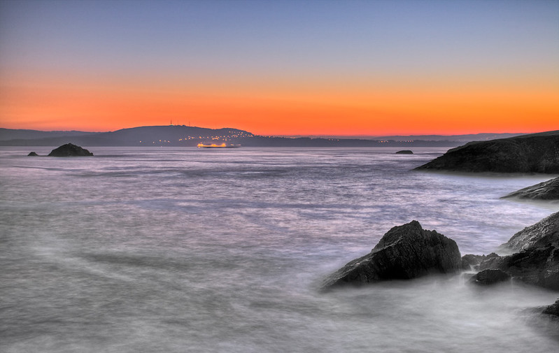 sunrise from Dexo coast (HDR)