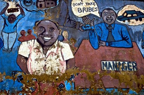 2008-11-02 UGANDA Kampala Anti-Corruption Wall 2 | by LBS Images