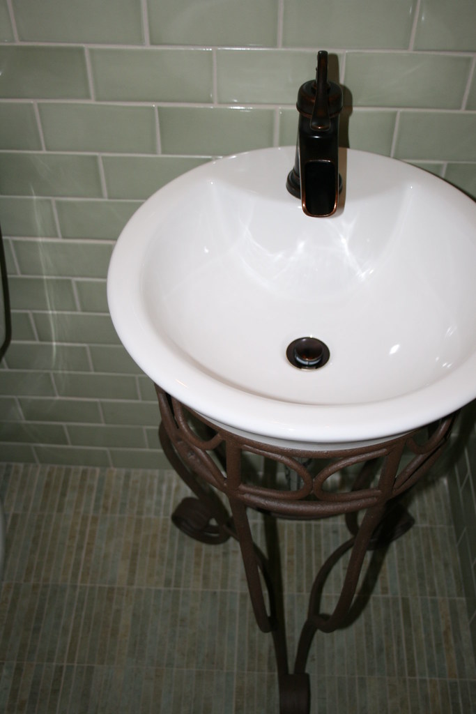 Wrought Iron Pedestal Sink We Found This Bargain At Hobo F