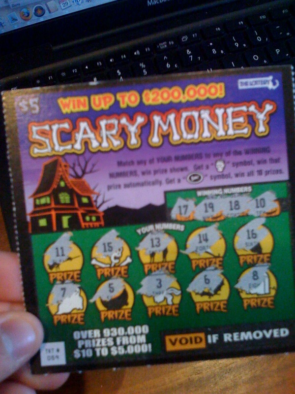 Auntie Jean and Uncle Neil sent me this scratchie in my Ha… | Flickr