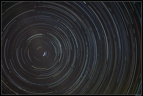 Estrella polar. 3h 46’ de exposición by  www.mariorubio.com 