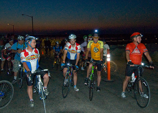 1,000 YoungBikers in the DARK