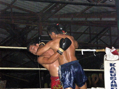 Muay Thai fight in Chiang Mai