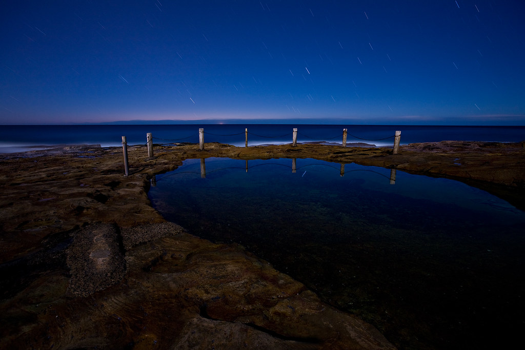 Image: Star Trails over South Coogee