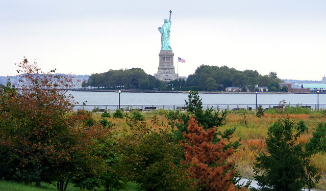 The View from Liberty State Park