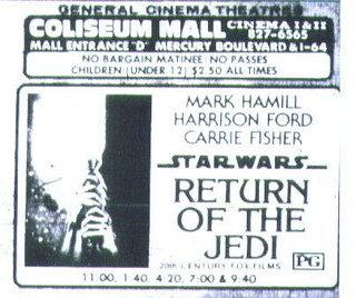 Movie listing for Coliseum Mall Cinema I & II