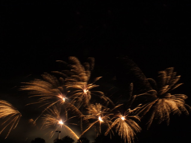 DSCF0212 Fireworks, Victoria Park, Southport