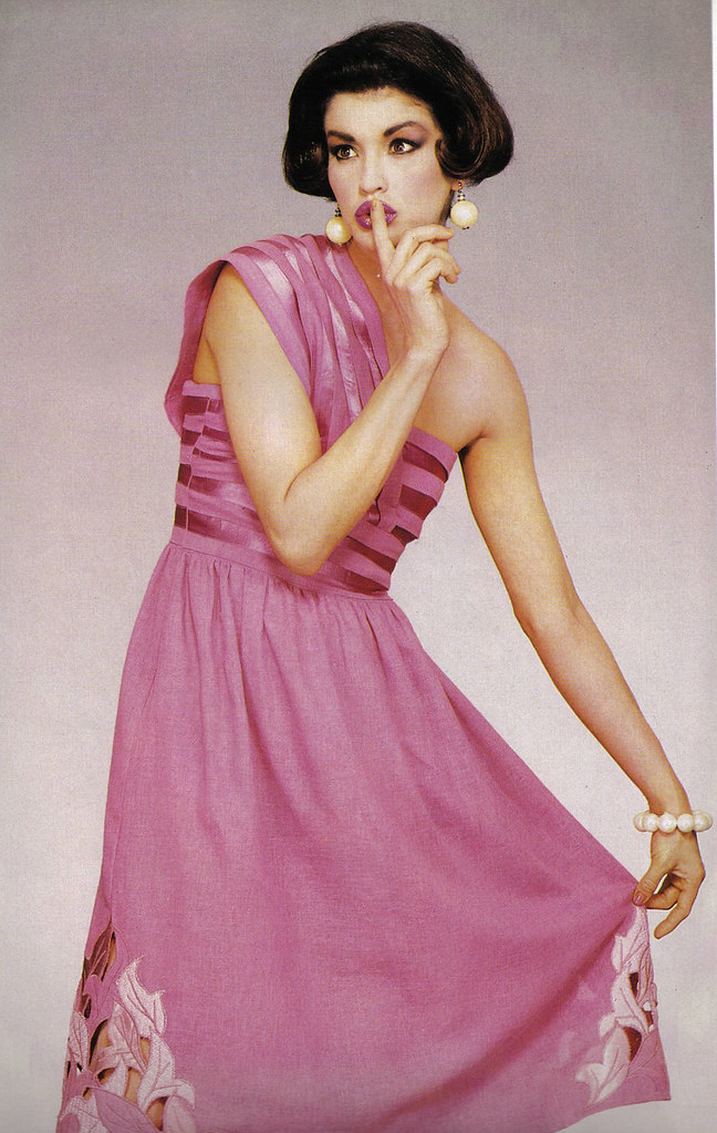 Janice Dickinson in a vogue editorial | coutureparis1922 | Flickr