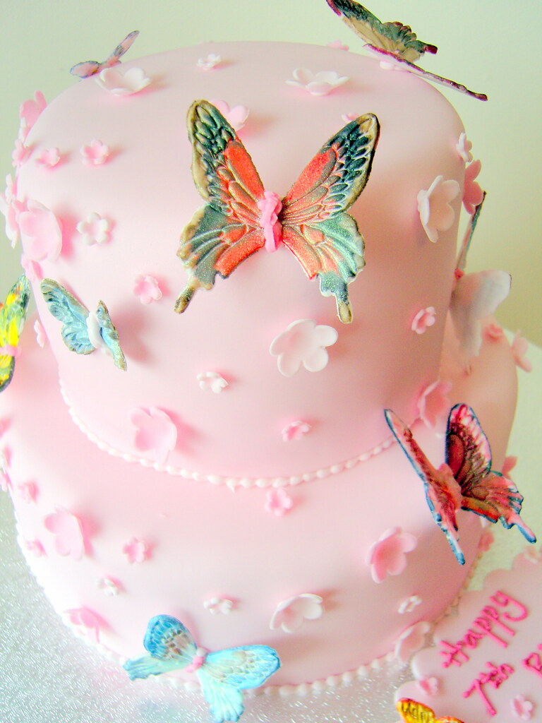 Butterfly cake 1