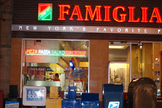 The electric famiglia comes alive at night in White Plains